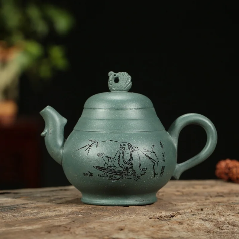 

Ароматный горшок для чая с содержанием руды и Хлорита ручной работы, бытовое рандомное специальное предложение, оптовая продажа, производи...