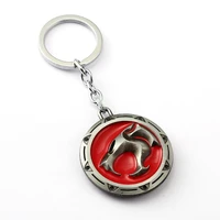 ms jewelry thundercats key chain jaga key rings holder for gift chaveiro car keychain anime souvenir