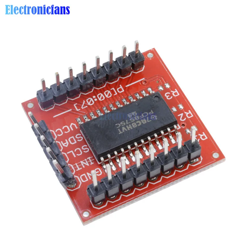 Модуль расширения PCF8575 PCF8575C IIC I2C I/O 16 битный 400 кГц SMBus порты для Arduino|shield arduino| |