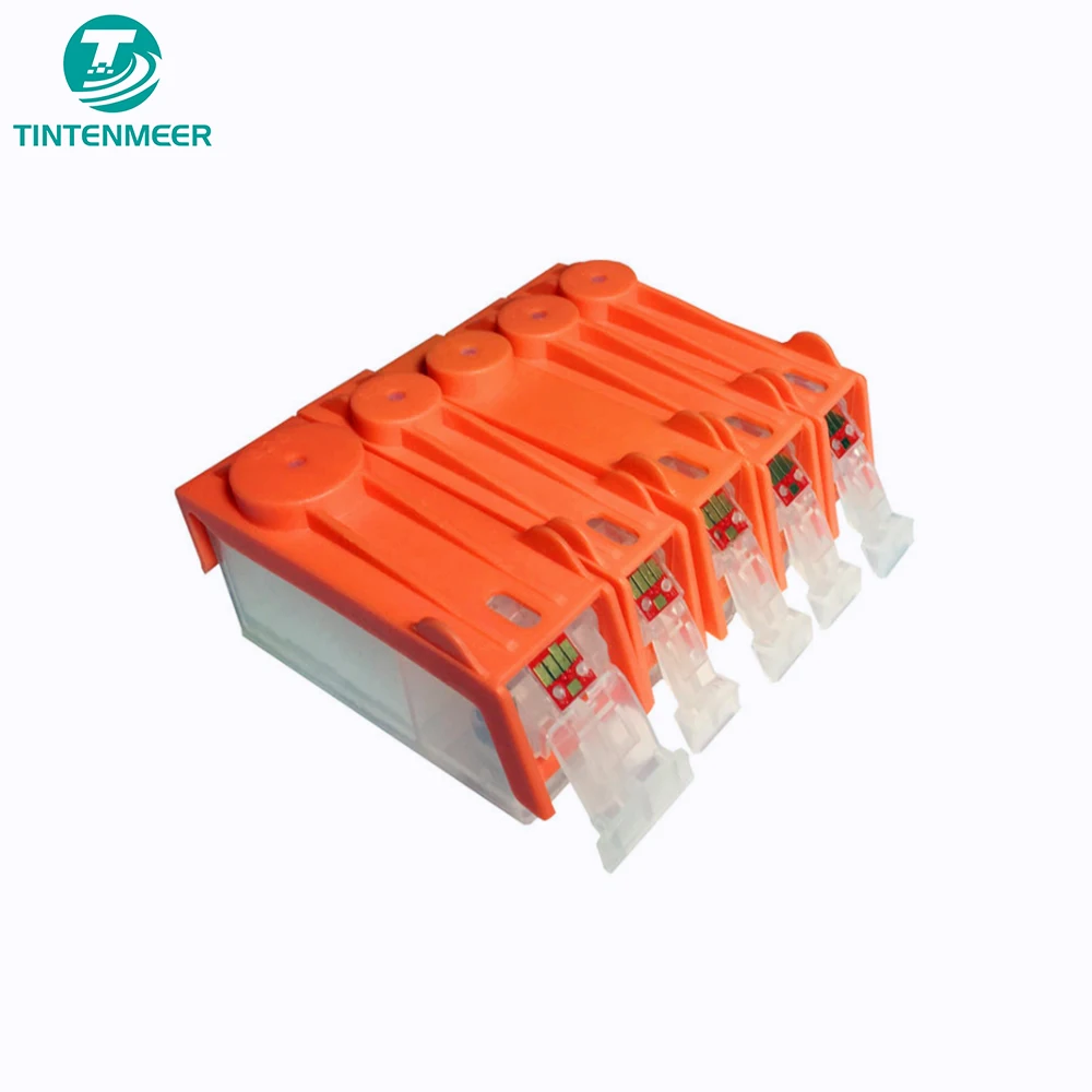 TINTENMEER Refillable cartridge 5 color Auto reset chip pgi 725 cli 726 as 1 set compatible canon IP4870 IP4970 IX6560 MG5170 | Компьютеры
