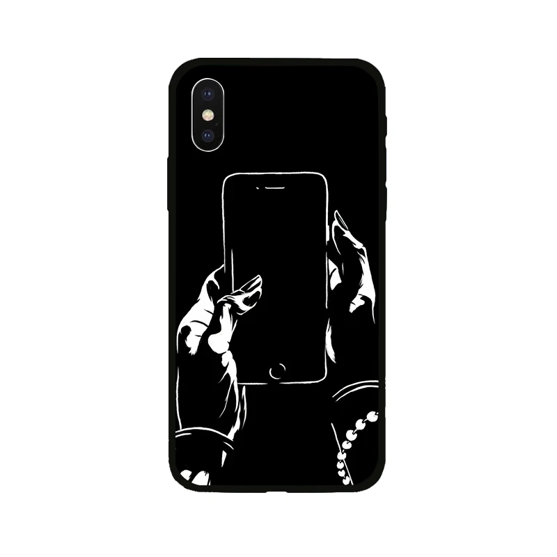 Модный мягкий чехол для iPhone 5 5S SE 6 6s Plus 7 7Plus 8 8Plus X Xs Max XR телефона Coque | Мобильные