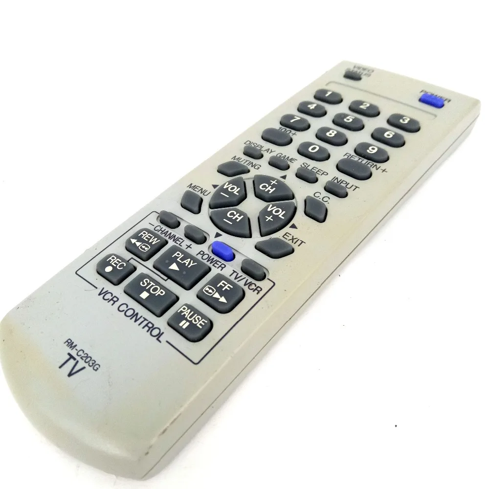 Б/у оригинальный телефон RMC203G для пульта дистанционного управления JVC TV AV27CF35