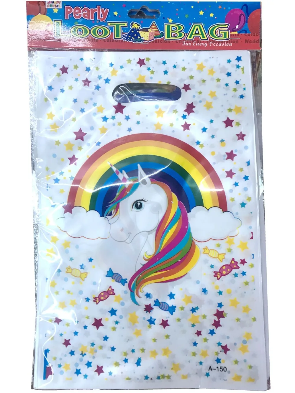 20 X подарок с Unicorn сумка Детская подарочная упаковка ко дню рождения сумки Пластик