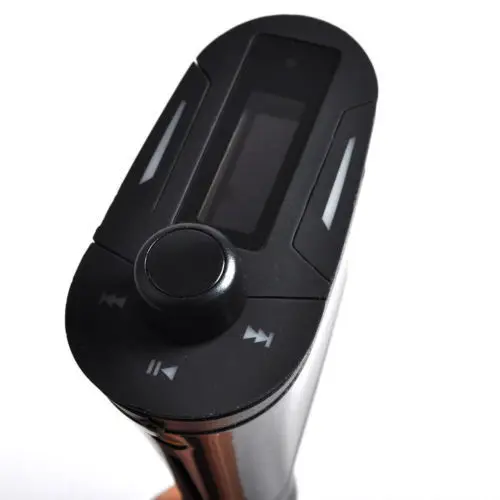 Новый беспроводной FM-модулятор с пультом дистанционного управления USB SD MMC Синий