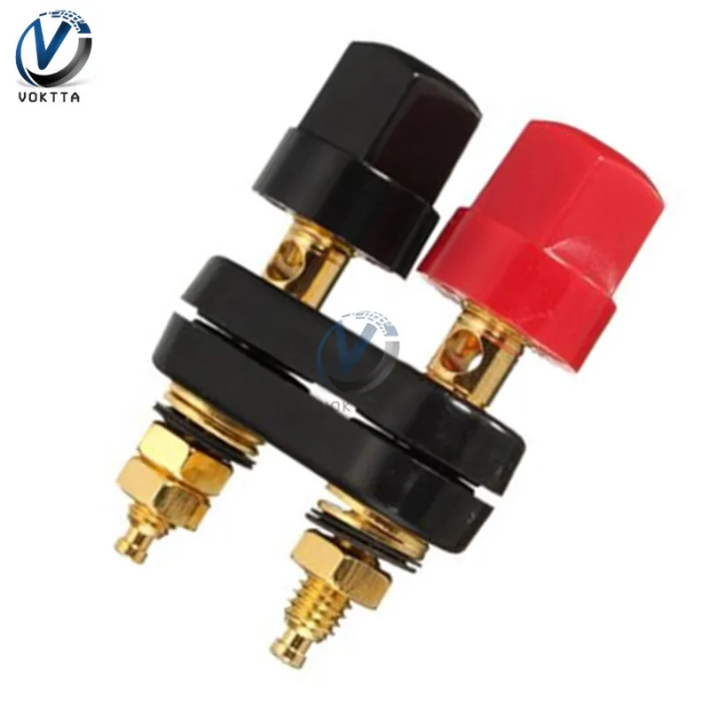 4 мм разъем типа банан позолоченная пластина связывающий пост в Проводные