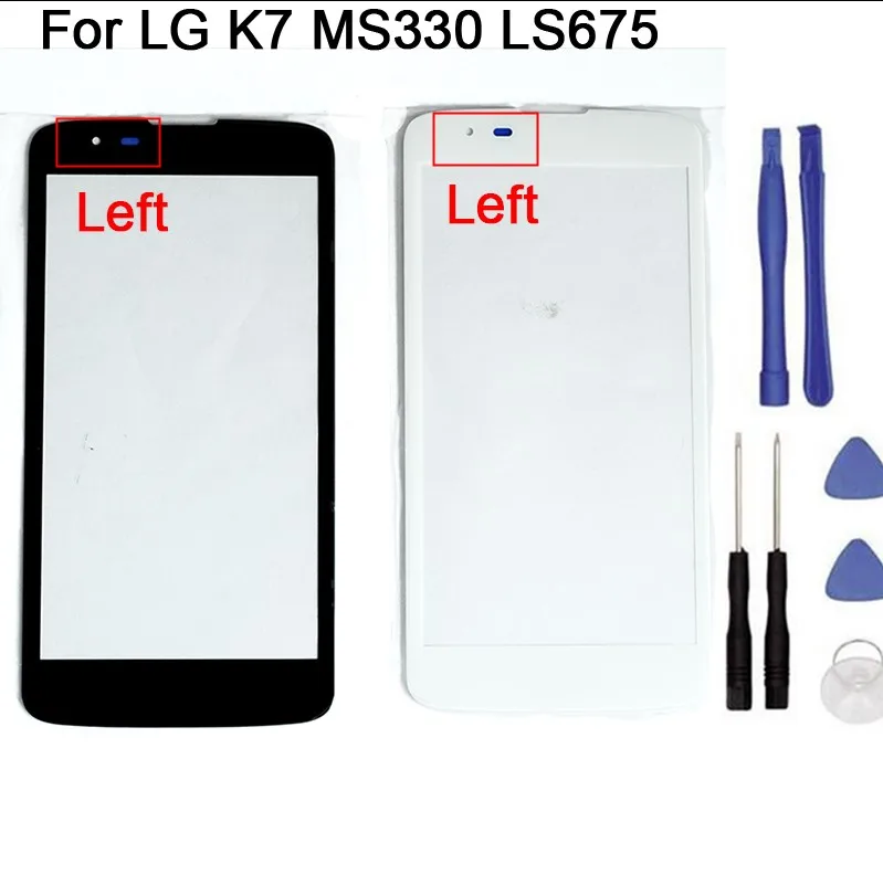 Новый сенсорный экран для LG K7 MS330 LS675 Переднее стекло дигитайзер Сенсорная панель
