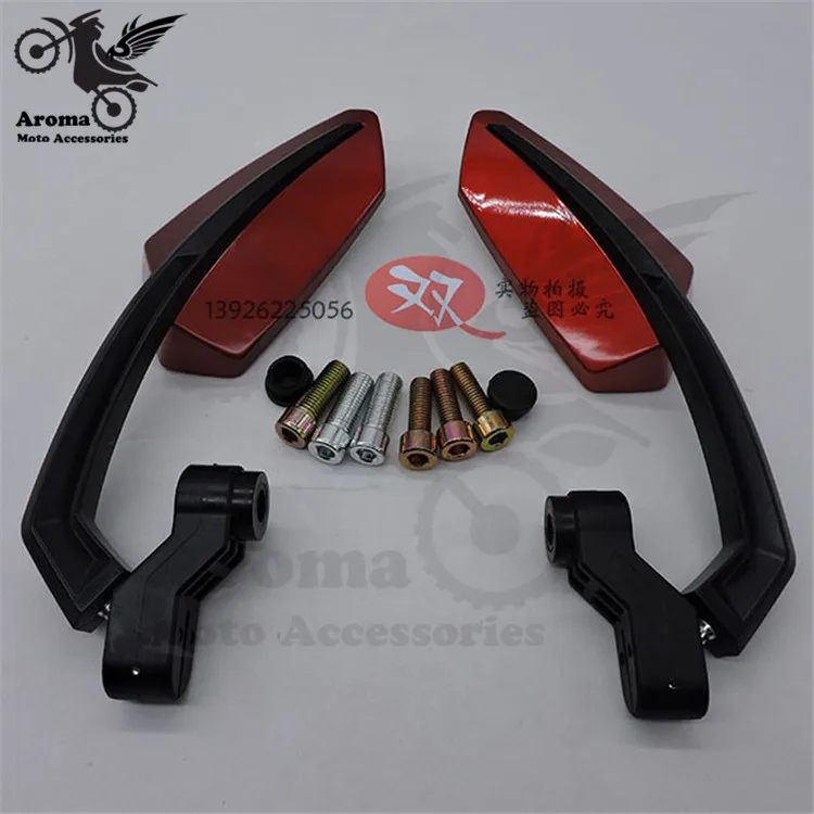 Индивидуальные Переводные мотоциклетные зеркала заднего вида 10 мм 8