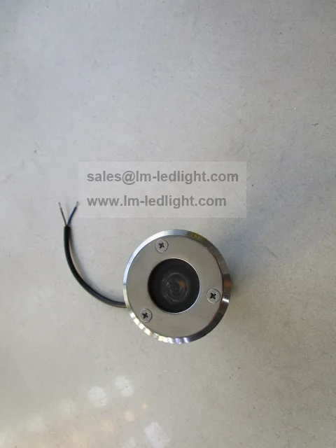 LED подземный свет 85-265 в dia65 * h80 мм 1 Вт 20 шт./лот теплый белый день холодный синий сад