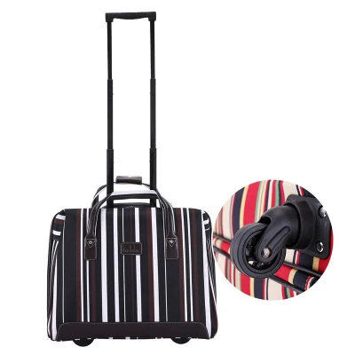 black 4 wheels Letrend, ультра-светильник, ручная, Оксфорд, дорожная сумка, Спиннер, на колёсиках, для женщин, чемодан, на колесиках, для компьютера, на колесиках, 18 дюймов, для переноски в багажнике - Цвет: black 4 wheels