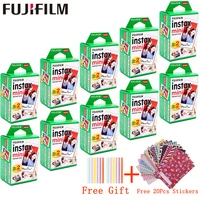 10 100 sheets fujifilm instax mini white film instant photo paper for fuji instax mini 11 8 9 7s 9 70 25 50s 90 camera sp 1 2