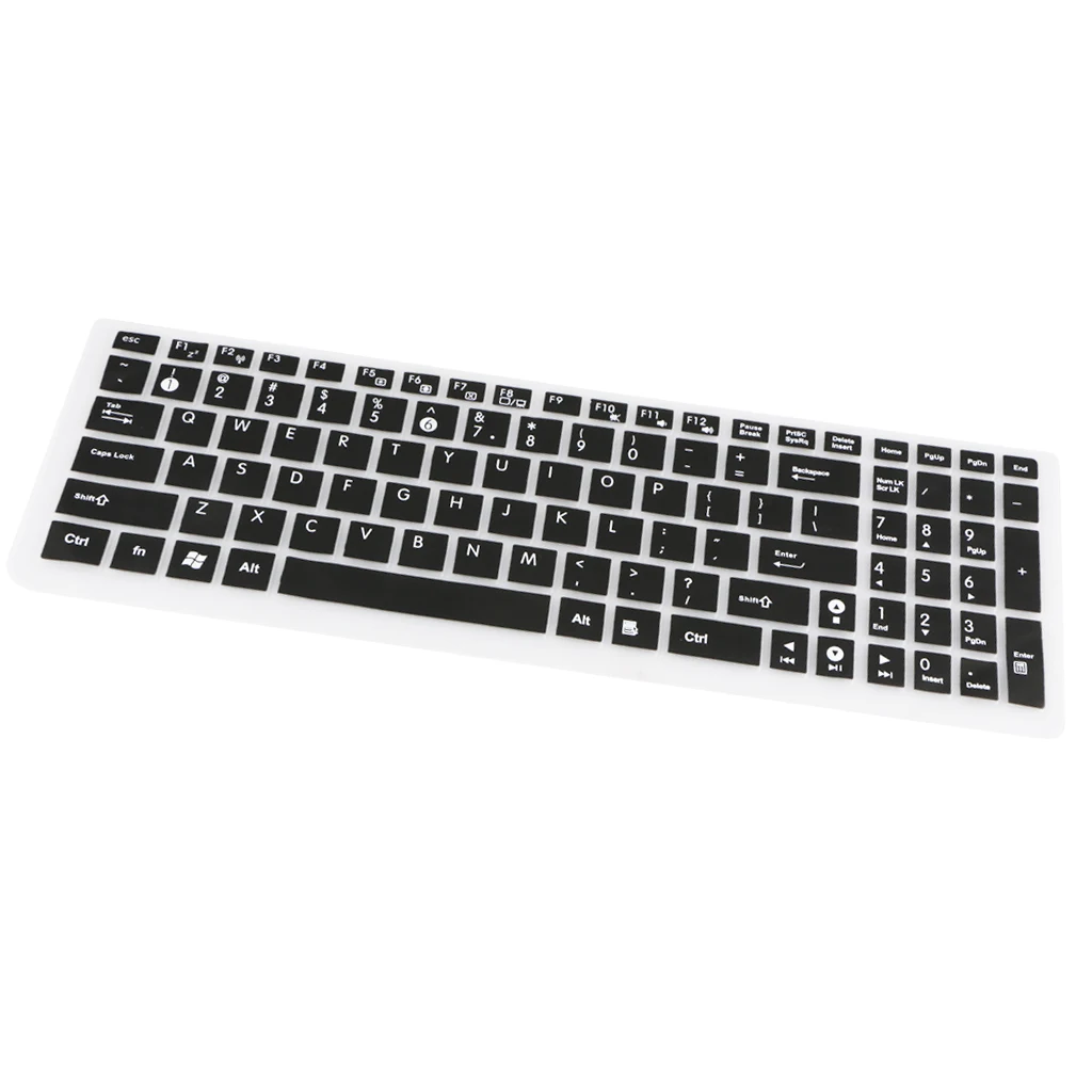 Силиконовый водонепроницаемый чехол для клавиатуры ноутбука ASUS Защитная пленка