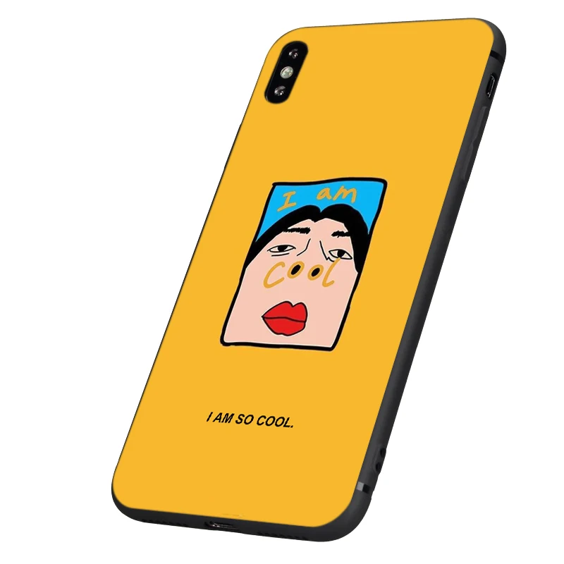 Черный чехол ТПУ для iphone 5, 5s, se, 6, 6s, 7, 8 plus, x, 10, XR, XS, 11 pro, MAX, чехол, силиконовый, художественный, эстетический, Ван Гог, Мона Лиза