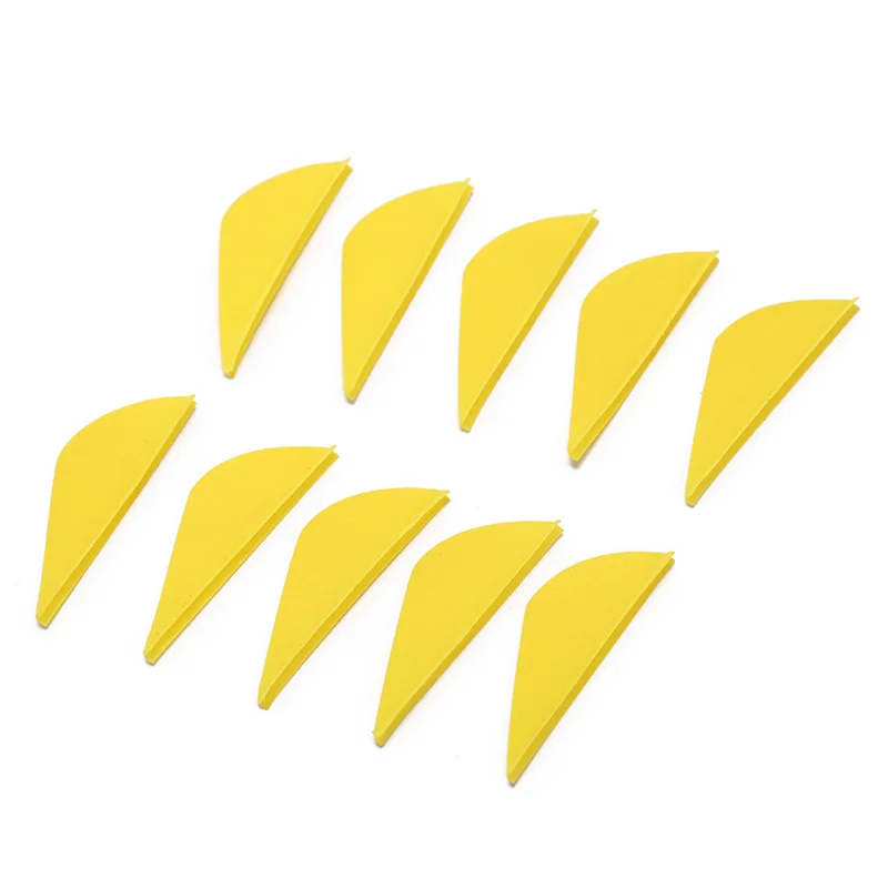 

5x1.5cm 10Pieces 2 inch DIY Fletching Arrow Vanes Arrow Feather plastic Vans plumage For Arrow Archery