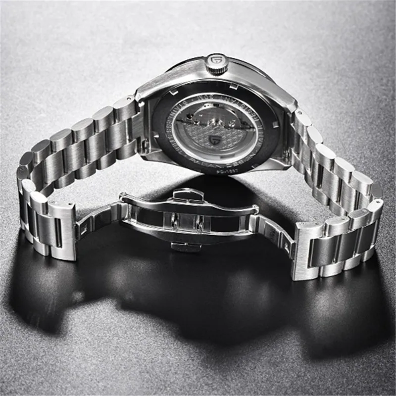 Новые PAGANI дизайнерские брендовые Роскошные модные Универсальные мужские часы из нержавеющей стали простой кварцевые часы бизнес класса Relogio Masculino
