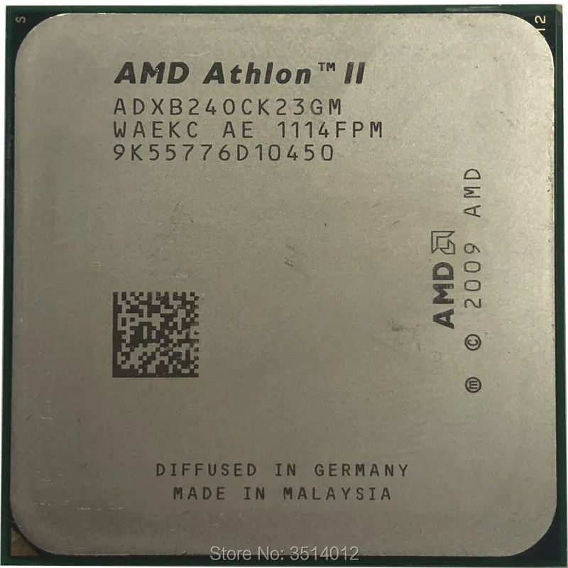 Двухъядерный процессор AMD Athlon II X2 B24 B240 3 0 ГГц adxb24qui23gm/adxb24qui23gq разъем AM3|socket am3|cpu
