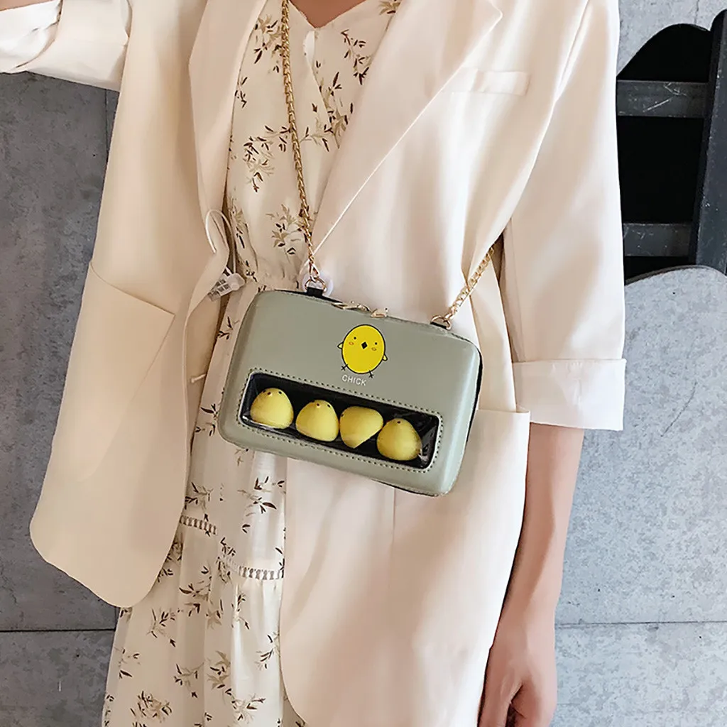 Женская модная прозрачная маленькая квадратная сумка милая Повседневная Желтая