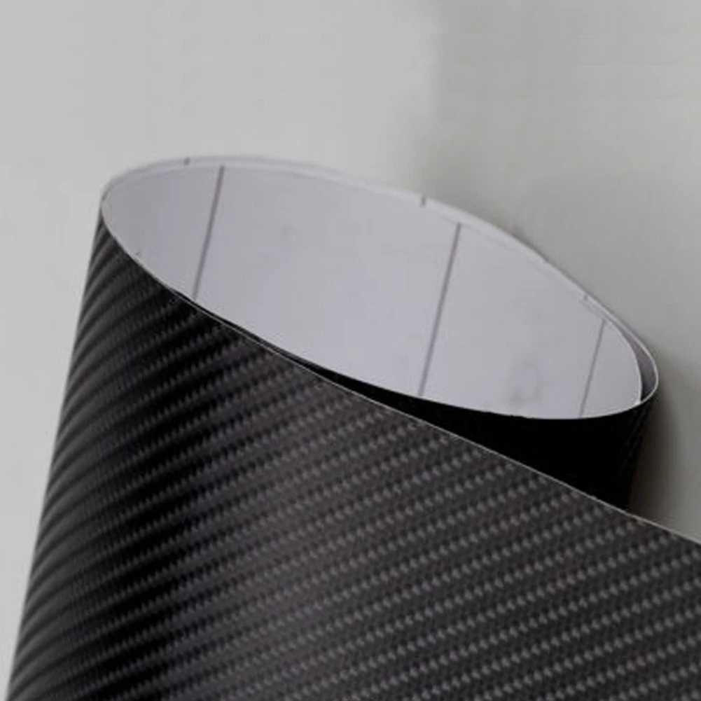 50x127 см ПВХ против царапин 3D углеродное волокно Авто кузов меняет цвет Интерьер