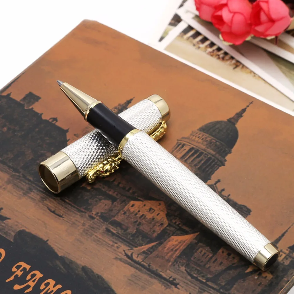 Классический Jinhao 1200 полный Ролик Шариковая ручка Дракон Клип | Канцтовары для
