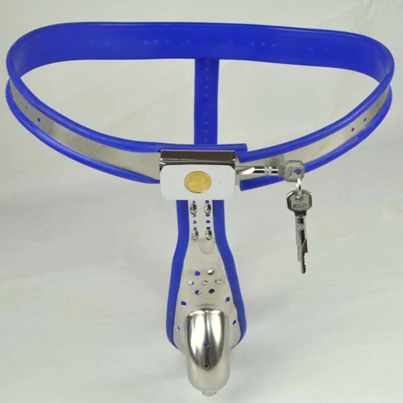 Металлическая Мужская клетка верности Пояс из нержавеющей стали раб одежда БДСМ