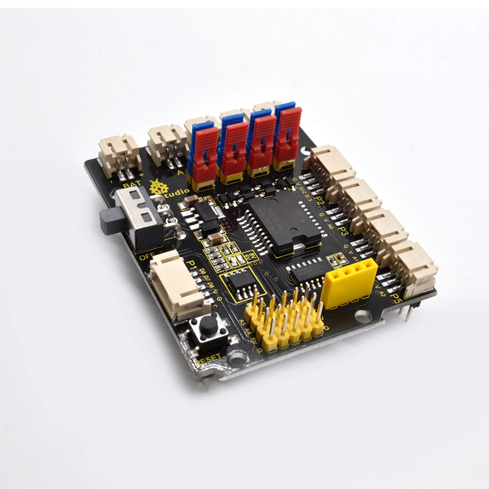 Keyestudio быстроразъемный щит моторного привода V2 для робота Arduino | Электронные