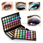 Палитра теней для век, матовый макияж без одежды, Профессиональные Тени для век, косметика, 120 цветов