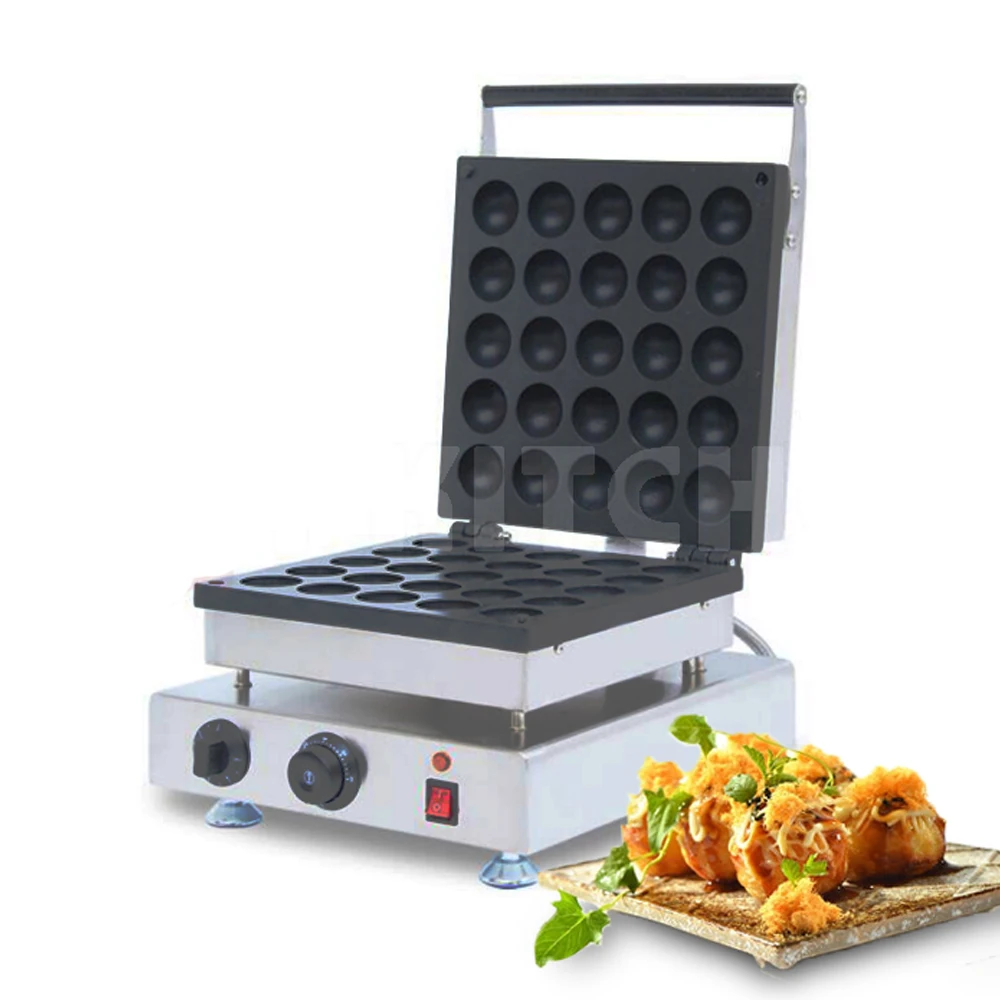 ITOP 25 отверстий Tokoyaki производитель Cctopus машина для выпечки бомба машина для кислородной резки коммерческий Осьминог устройство для приготовления такояки инструмент