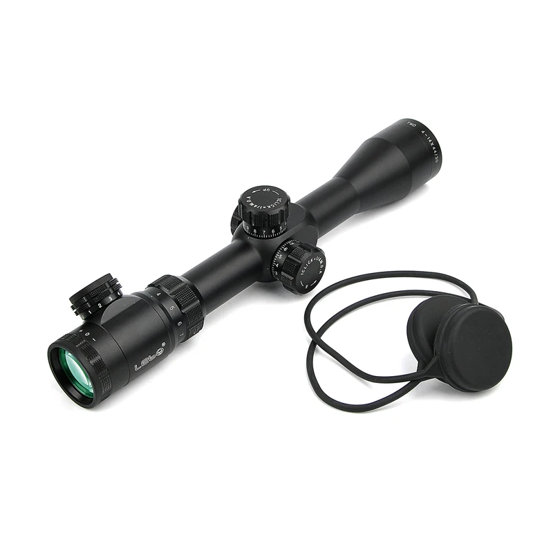 LEBO 4-14X44 SPIR прицелы для первого фокусного самолета с красной подсветкой
