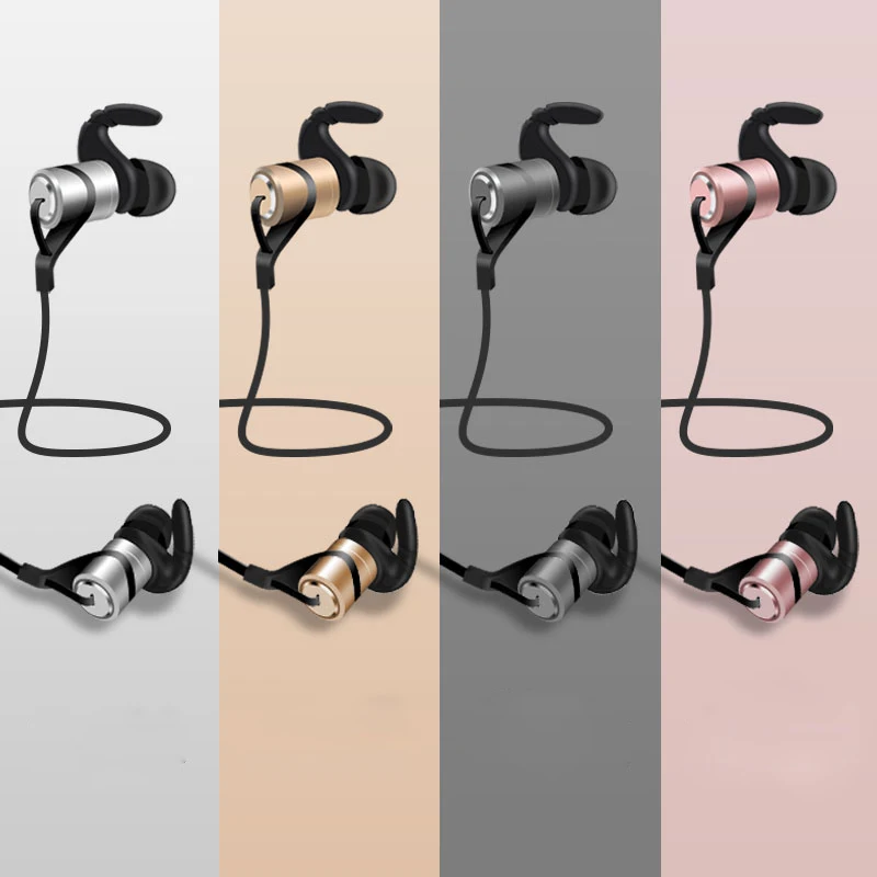 наушники для телефона беспроводные Sweatproof Магнитного Спорта Bluetooth 4.1 Спорт