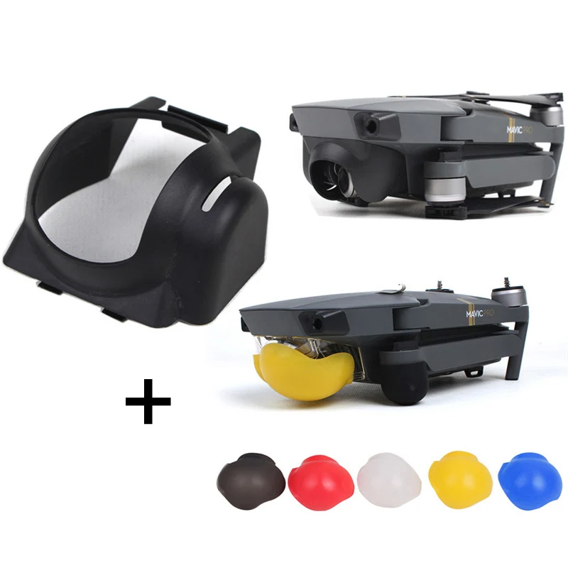 DJI Mavic Pro Платиновые аксессуары Дрон Combo защита двигателя чехол экшн-камера