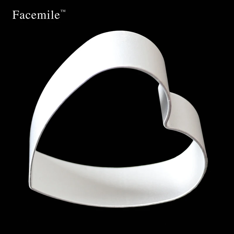 Оптовая Форме Сердца DIY Печенье Конфеты Торт Плесень Cookie Cutter Алюминиевого Сплава