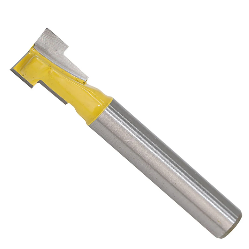 

9.52mm T-Slot Cutter Router Bit Wood Milling Cutter Woodworking Drill Bit Tool for Trim Router