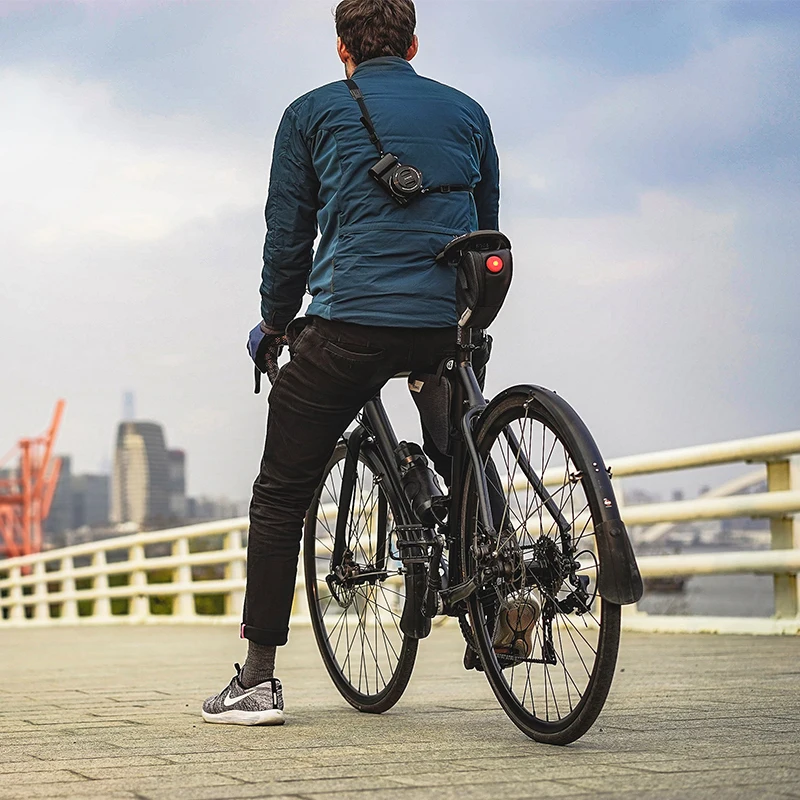 Roswheel Essentials Bicycle Bag With Tail Light Mountain Road Cycling Bike Rear Seat Saddle Pouch Pannier Sack | Спорт и развлечения