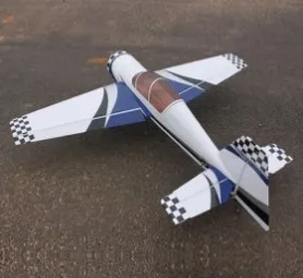 73in Yak54 30cc RC самолет с бензиновым двигателем ARF/бензиновый ARF синий/белый цвет|gasoline