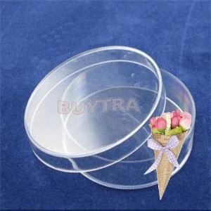 Kicute 10Pcs Plastic Sterile Petri Dishes with Lids 55mm For Lab Plate Bacterial Yeast Medical Biological Scientific Supply |
