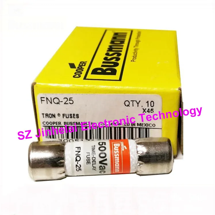 

New and original FNQ-25 Time-delay Supplemental fuses 25A 500V