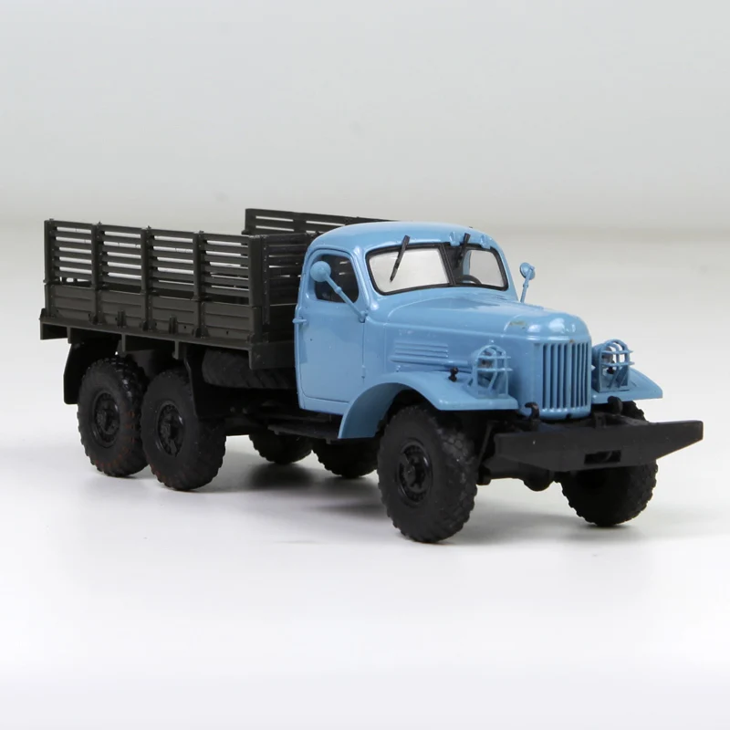 1:43 Die Casting Alloy Metal 157k Blue Truck Russia Soviet Miniature Scene World Car Model Salon Girl | Игрушки и хобби