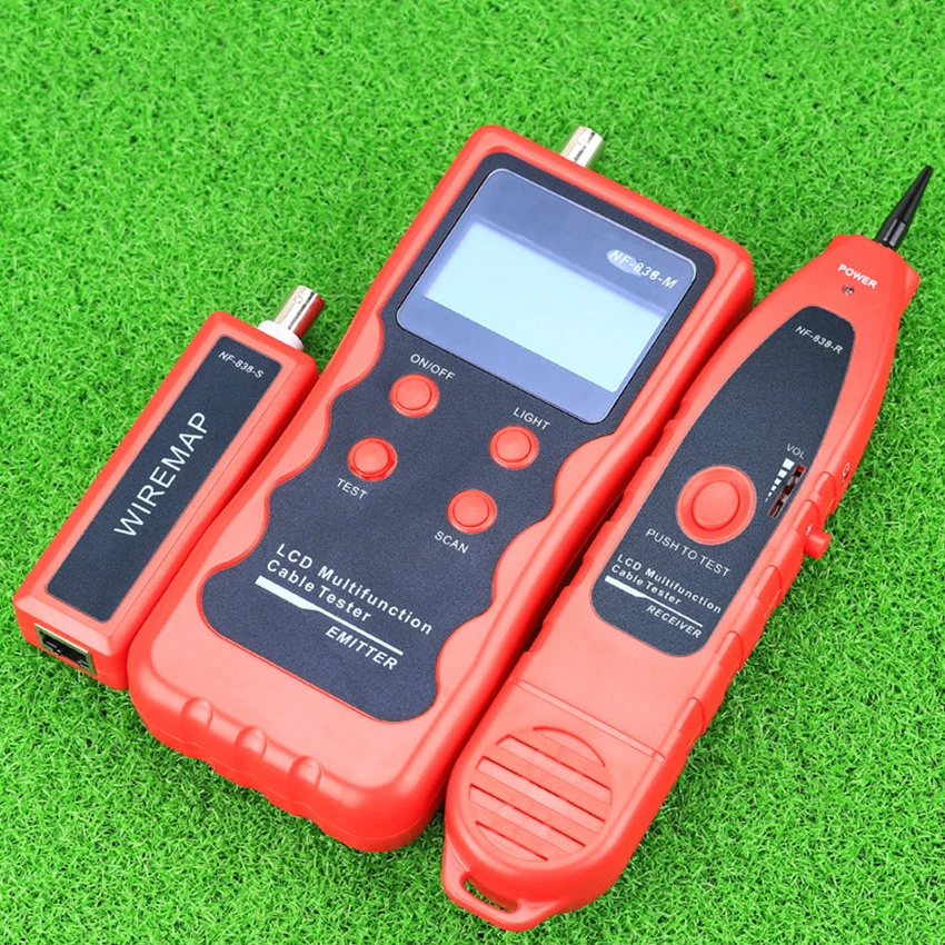 Кабельный трекер для телефонной линии тестер BNC сетевой эхолот USB RJ45 проводной