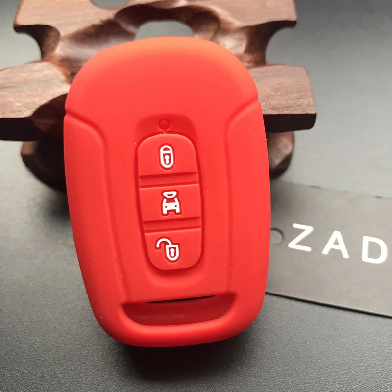 Чехол для автомобильного ключа ZAD из силиконовой резины защитный комплект fob