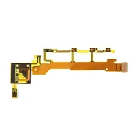 ipartsbuy side button power volume mic flex cable for sony xperia z c6602 c6603 l36h