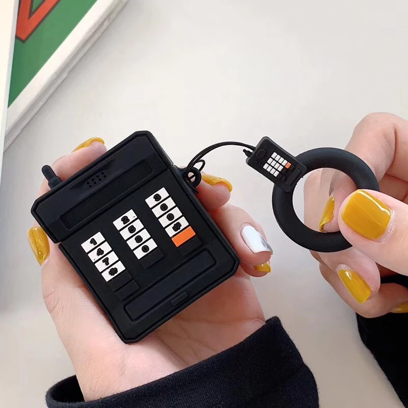 Style 8 Чехол с кольцом на палец для AirPods, чехол с милым мультяшным рисунком, чехол с Bluetooth, чехол для наушников, аксессуары для AirPods, зарядная коробка - Цвет: Style 8