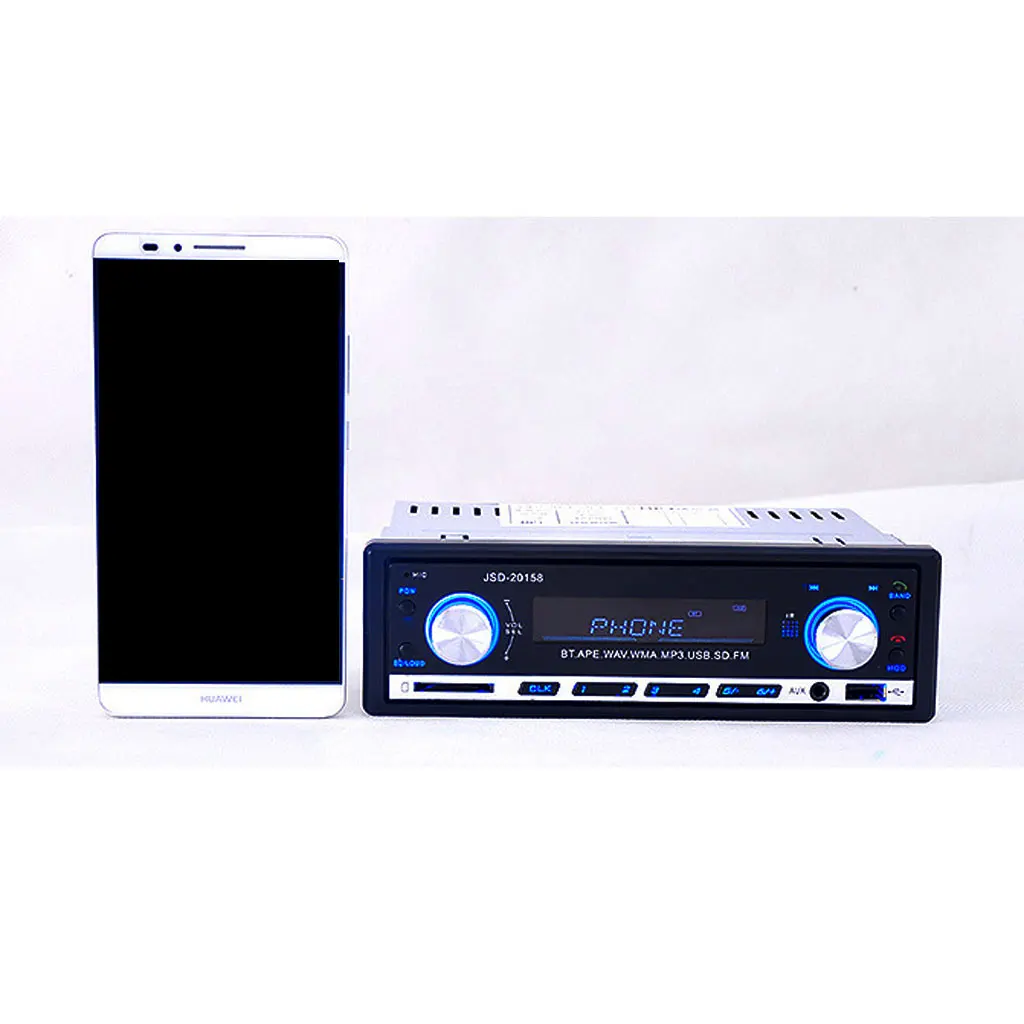 JSD-20158 Bluetooth стерео аудио в тире MP3 FM радио 24 вольт универсальная поддержка Bluetooth телефон
