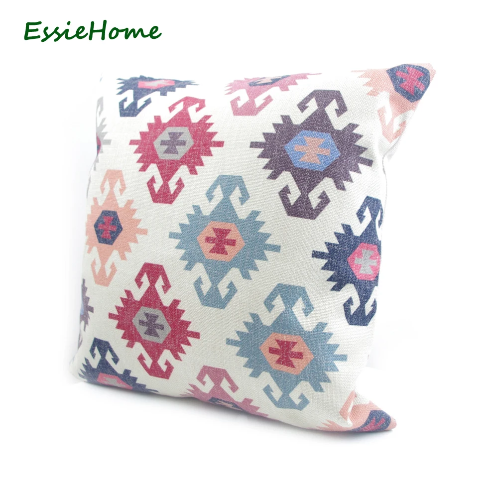 Роскошный Чехол на подушку ESSIE HOME с цифровым принтом в турецком этническом стиле