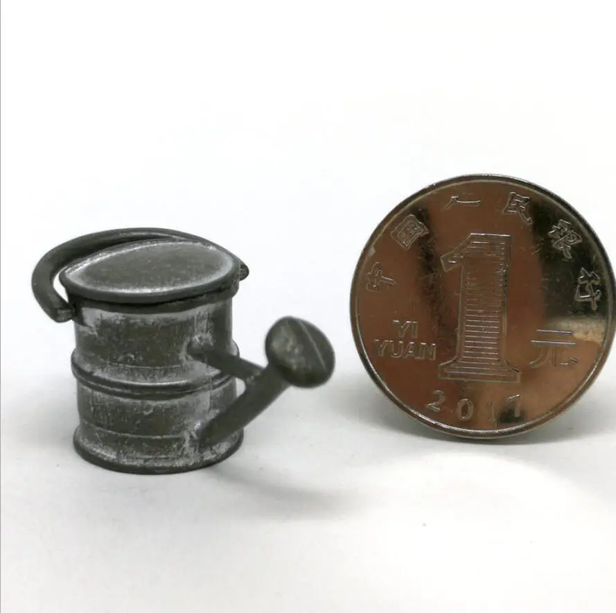 Кукольный домик Миниатюрная игрушка Ретро oldwatering чайник спрей бутылка садовые