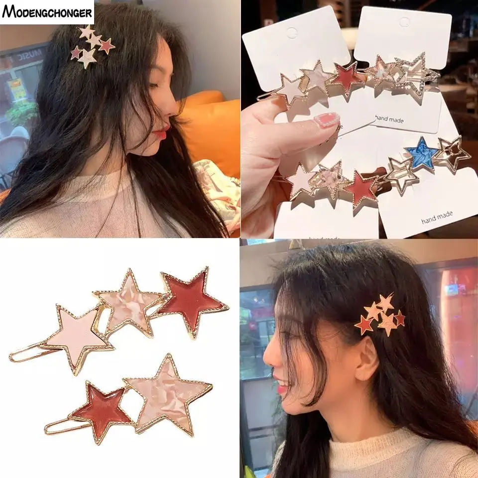 

Hot Sell Fashion Women Hair Clip Geometry Alloy Rhineston Headwear Girls Hairpins Barrette Bangs Clip Hairgrips Hair Accessories