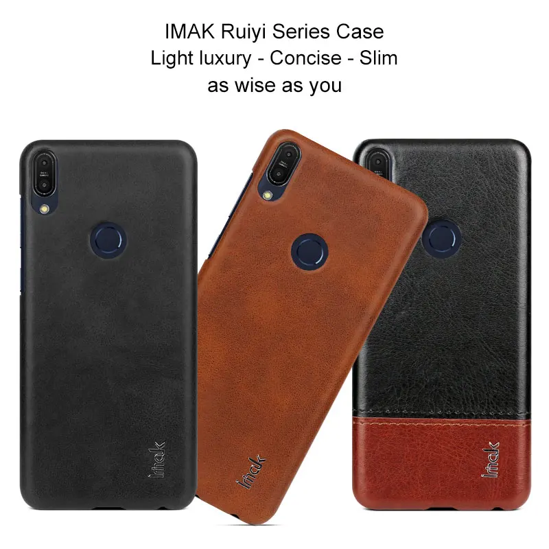 Роскошный чехол Imak Ruiyi для Asus Zenfone Max Pro M1 ZB601KL ZB602KL тонкий чехол-накладка телефона
