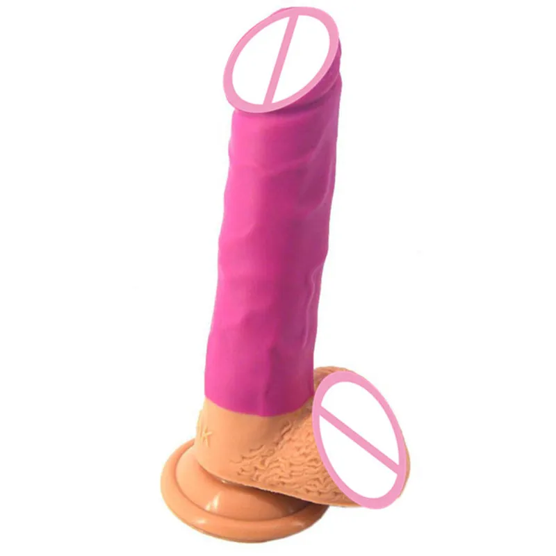 Супер мягкий огромный фаллоимитатор реалистичный на присоске мужской