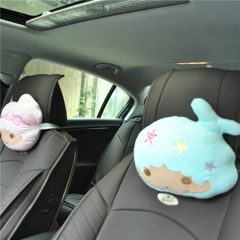 Горячая Hello Kitty Аксессуары подголовник автомобиля подушка милый KT розовый авто