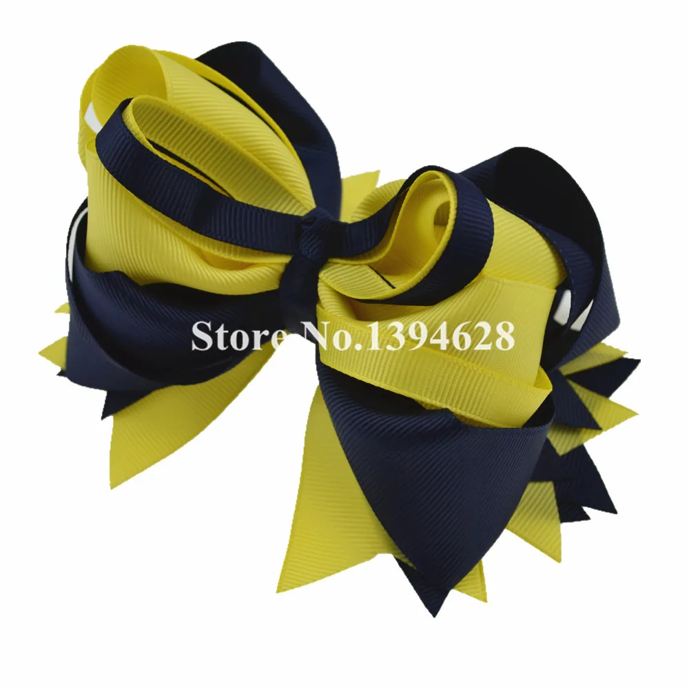 $1 99/1 шт. 5 дюйма лимонная фотосессия женская заколка для волос 6 см Grosgrain лента |
