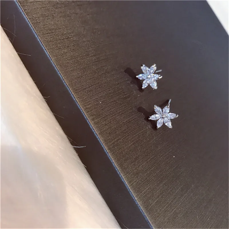 Серьги-капли для женщин, Стерлинговое Серебро S925, хорошее ювелирное изделие, супер яркий кубический цирконий, хрустальные стразы, подвески для женщин
