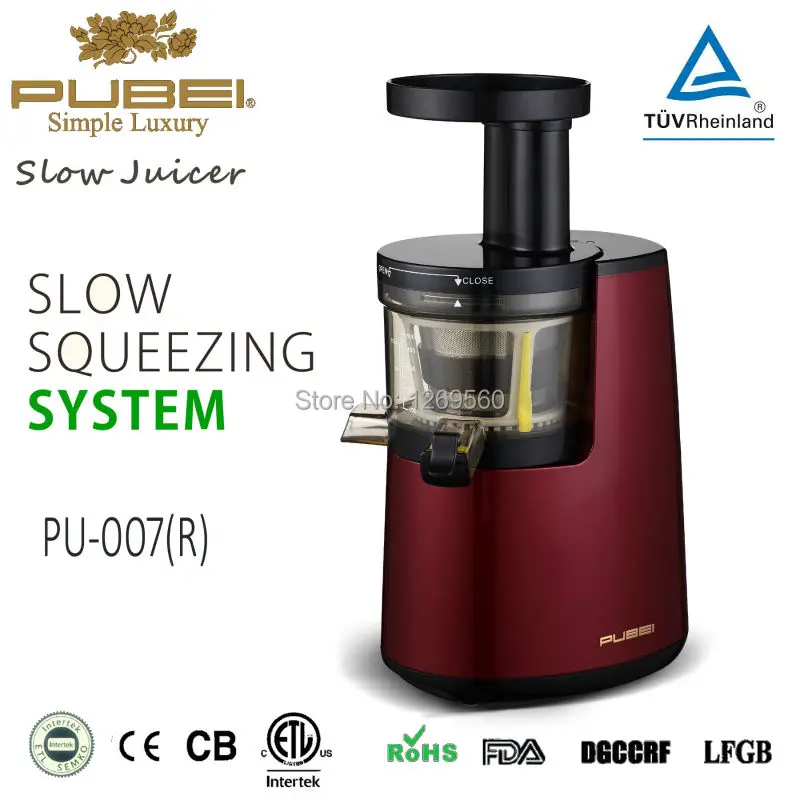 2015 New product Hurom primada Mutipurpose Slow juicer Free Shipping RED factory price Fruit Vegetable Extractor Citrus 60rpm | Бытовая